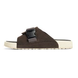 Anodyne No. 68 Men\'s Slide Sandal By Anodyne - OliveSuede Sandal - Size 12 No. 68 Men main image 4