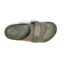 Anodyne No. 68 Men\'s Slide Sandal By Anodyne - OliveSuede Sandal - Size 12 No. 68 Men main image 3