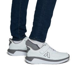 Anodyne No. 38 Sport Walker Mens Size 9.5 Comfort Sneakers White Grey No. 38 Men main image 4