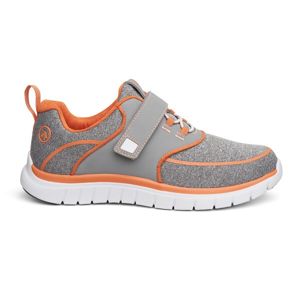 Grey orange shoes clearance