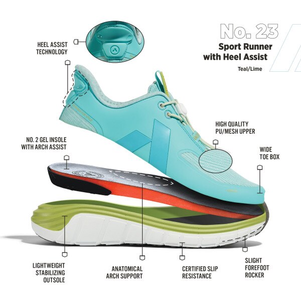 No. 23 Sport Runner (Heel Assist)